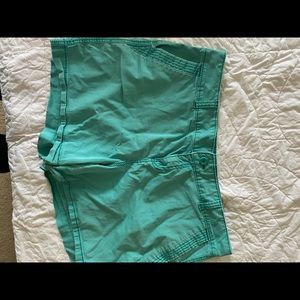 Teal Shorts